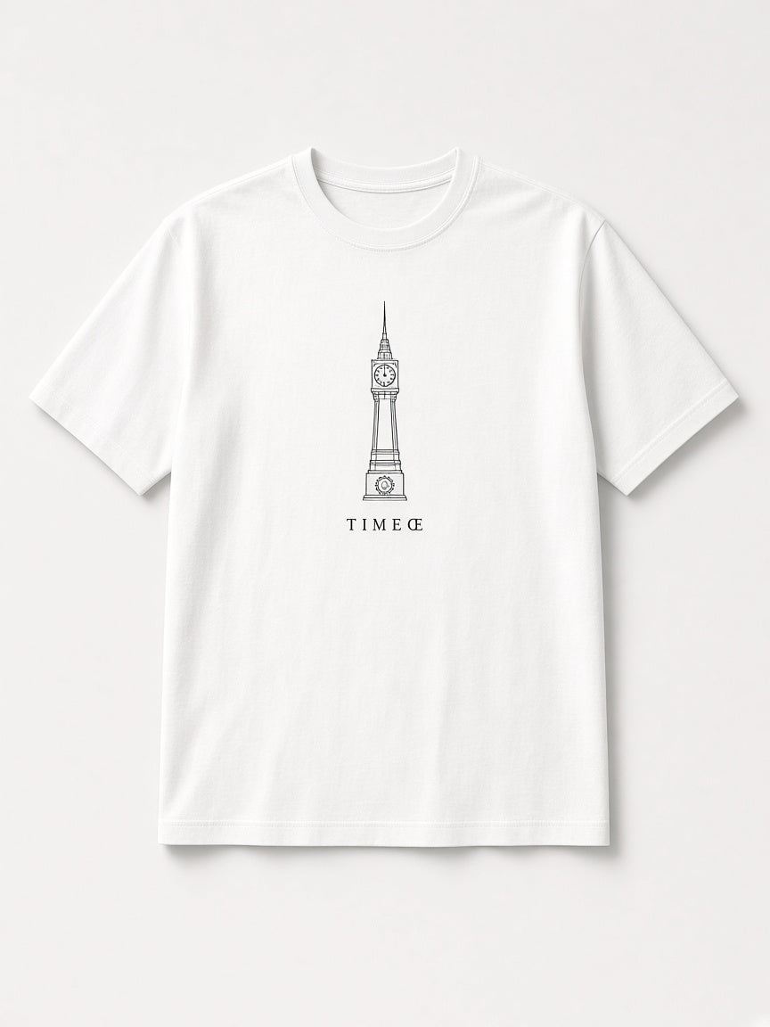 Tower Line Tee by TIMEŒ