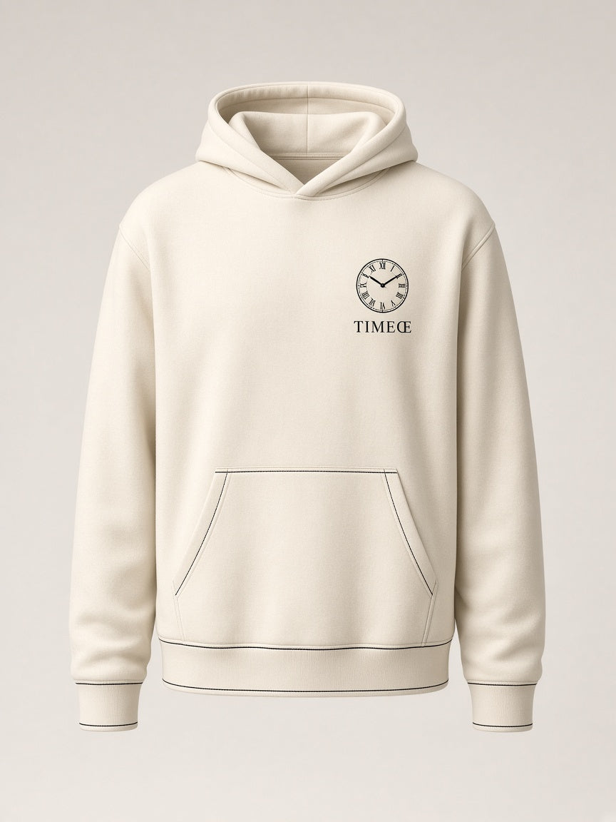 White Hour Hoodie by TIMEŒ